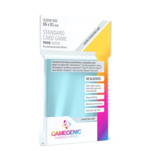 Gamegenic: 50 sleeves Prime - Brechó Lúdico