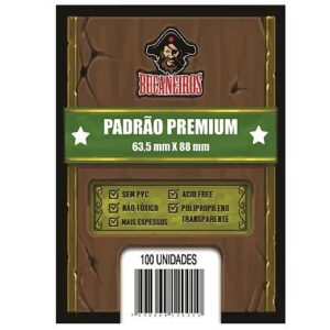 SLEEVE PADRÃO PREMIUM (63,5x88) - Bucaneiros