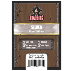 SLEEVE SILVER (70x110) - BUCANEIROS - Brechó Lúdico