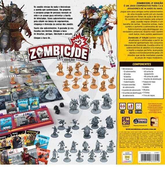Zombicide 2ª Edizione – Upgrade Carte Identità Dalla 1ª Alla 2ª – CMON – Nuove Senza Custodia