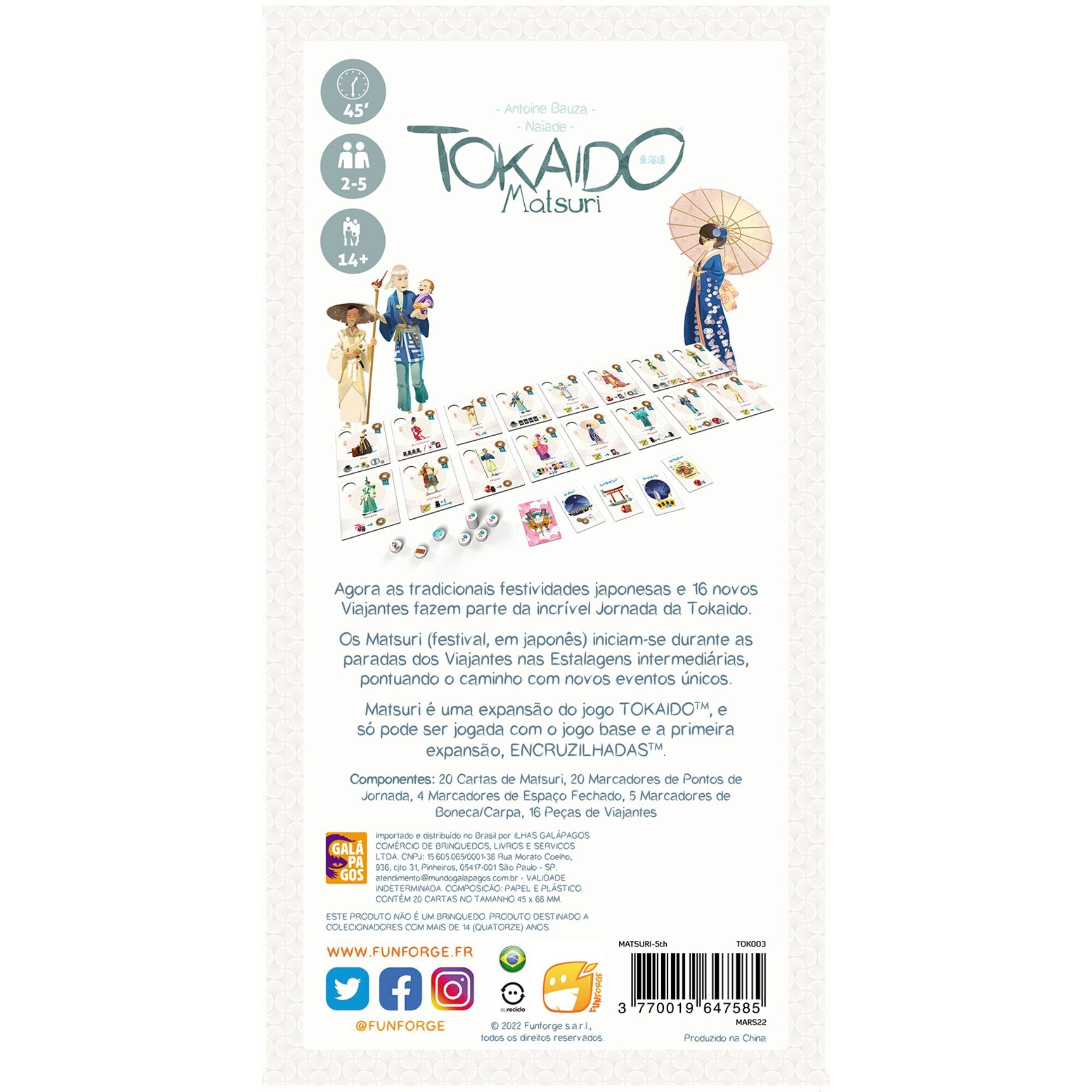 Tokaido: Matsuri (Expansão) - Imagem 3