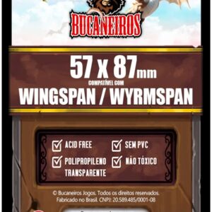 Sleeve Customizado para Wingspan - Brechó Lúdico