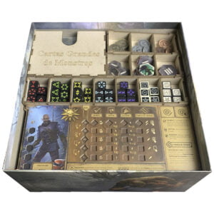 Organizador (SOFT INSERT PARANÁ) para The Witcher: Old World (DELUXE) + Extras FC - Brechó Lúdico
