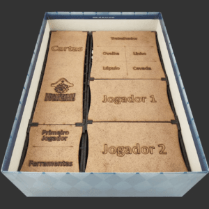 Organizador (INSERT MDF) para Hallertau - Brechó Lúdico