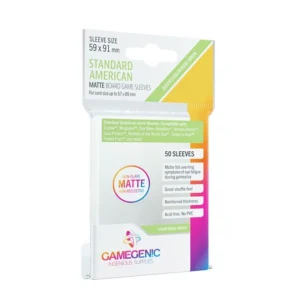 Gamegenic Matte Standard American-Sized Boardgame Sleeves