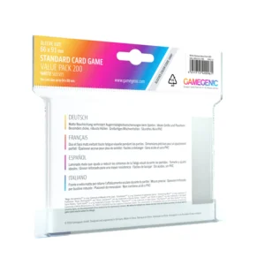 Gamegenic Matte Standard Card Game Sleeve Value Pack 200