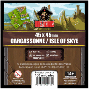 Sleeve Customizado para Isle of Skye Carcassonne Andromeda's Edge (45 x 45)