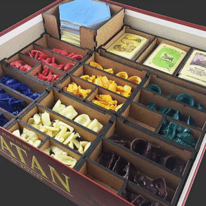 Organizador (Insert) para Catan - Feito sob medida para a versão da GROW.