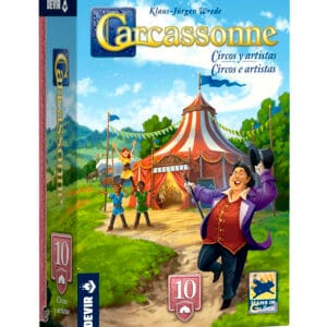 Carcassonne Exp 10 – Circos e Artistas Nova Edição