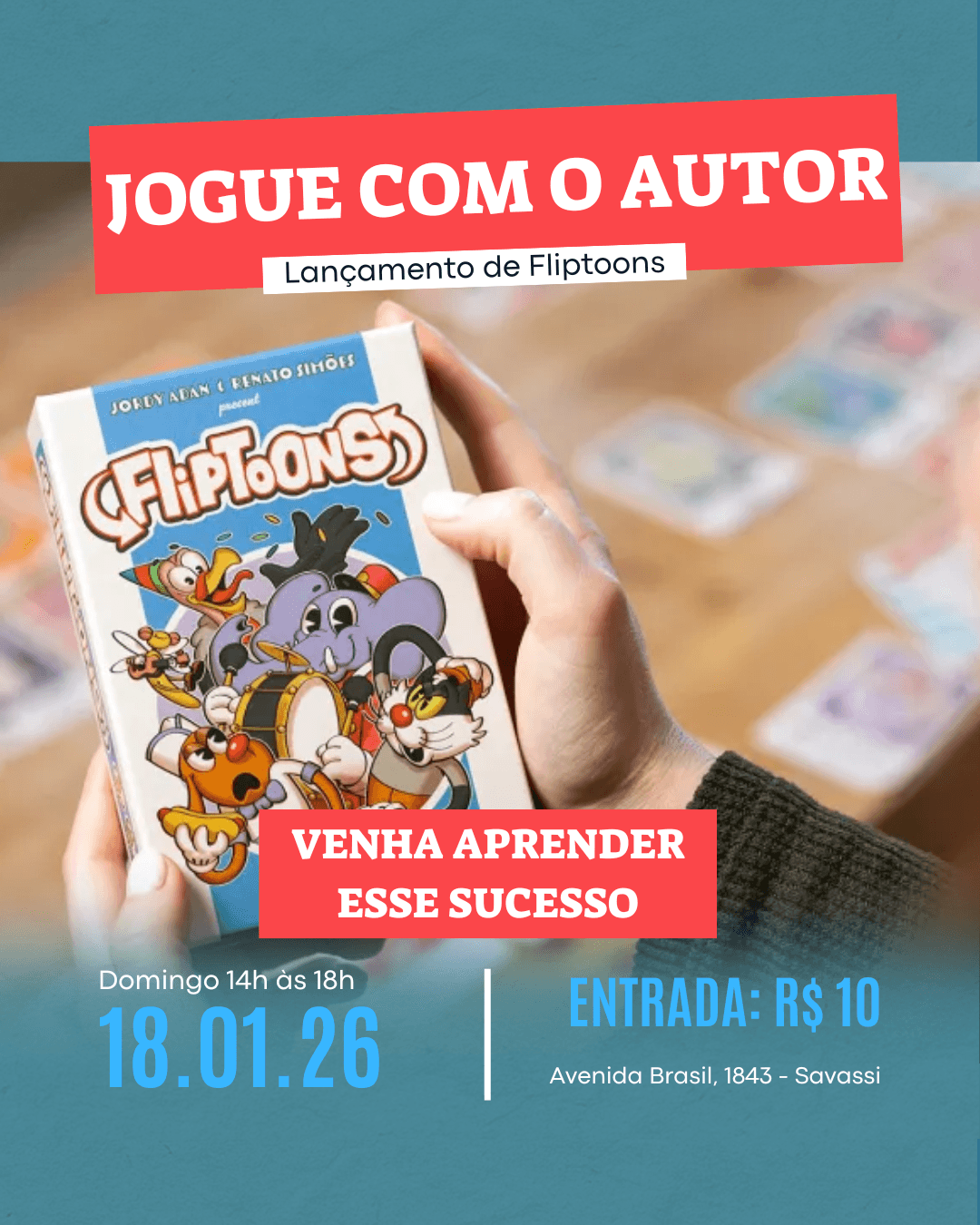 Lançamento FlipToons + Dia de Autógrafos!