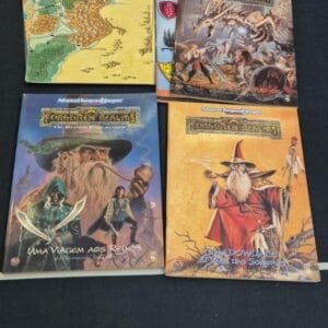AD&D (2nd Edition) - Os Reinos Esquecidos: Uma Viagem aos Reinos (Kit Completo)