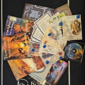 First Quest - Advanced Dungeons & Dragons 2ª Edition (Completo sem a caixa)
