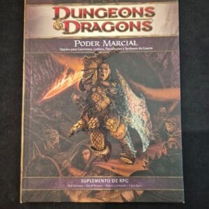 Dungeons & Dragons 4a. Edição: Poder Marcial ((c/ marcas de mofo))