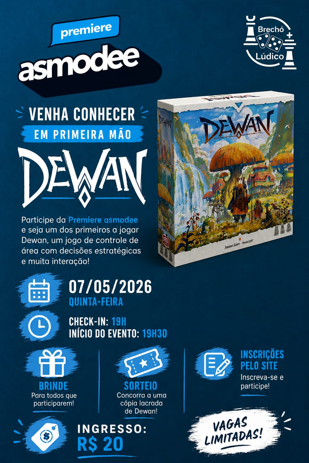 Premier Asmodee - Dewan