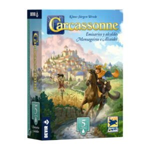 Carcassonne Exp 5 - Mensageiros e Alcaides Nova Edição