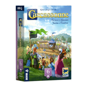 Carcassonne Exp 6 - Justas e Timbres Nova Edição