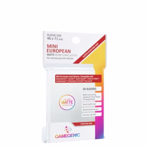 Gamegenic Matte Mini European-Sized Boardgame Sleeves