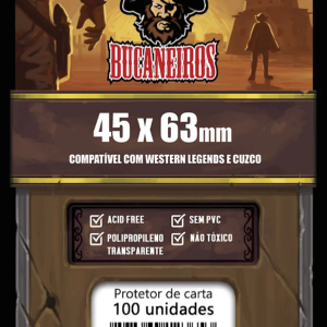 Sleeve Customizado para Western Legends / Cuzco / Slay The Empire / Deep Regreats (45 x 63)