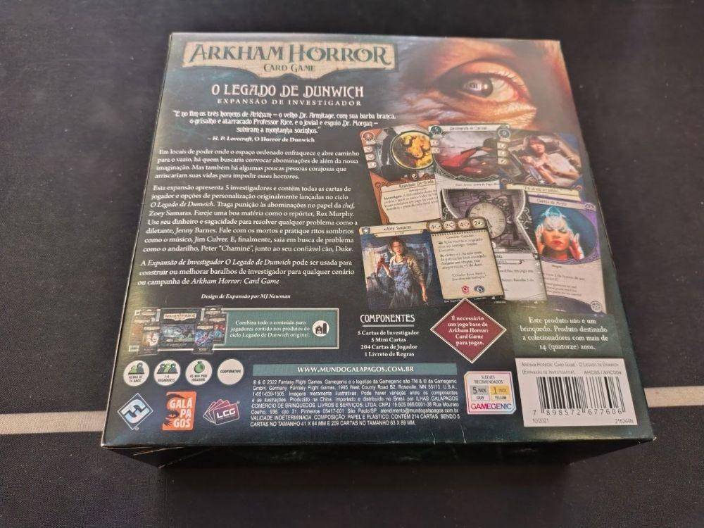 Arkham Horror: The Card Game - O Legado de Dunwich (Expansão de Investigador)