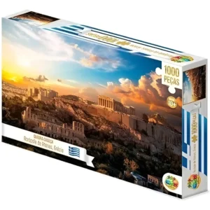 Jogo Quebra Cabeça Puzzle 1000 Peças Acrópole Atenas Grécia