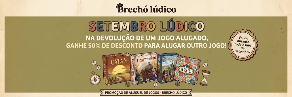 Alugue Jogos de Tabuleiro