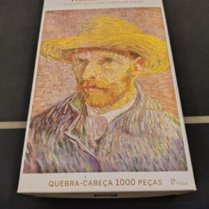 Quebra cabeça van Gogh chapéu de palha 1000 Peças