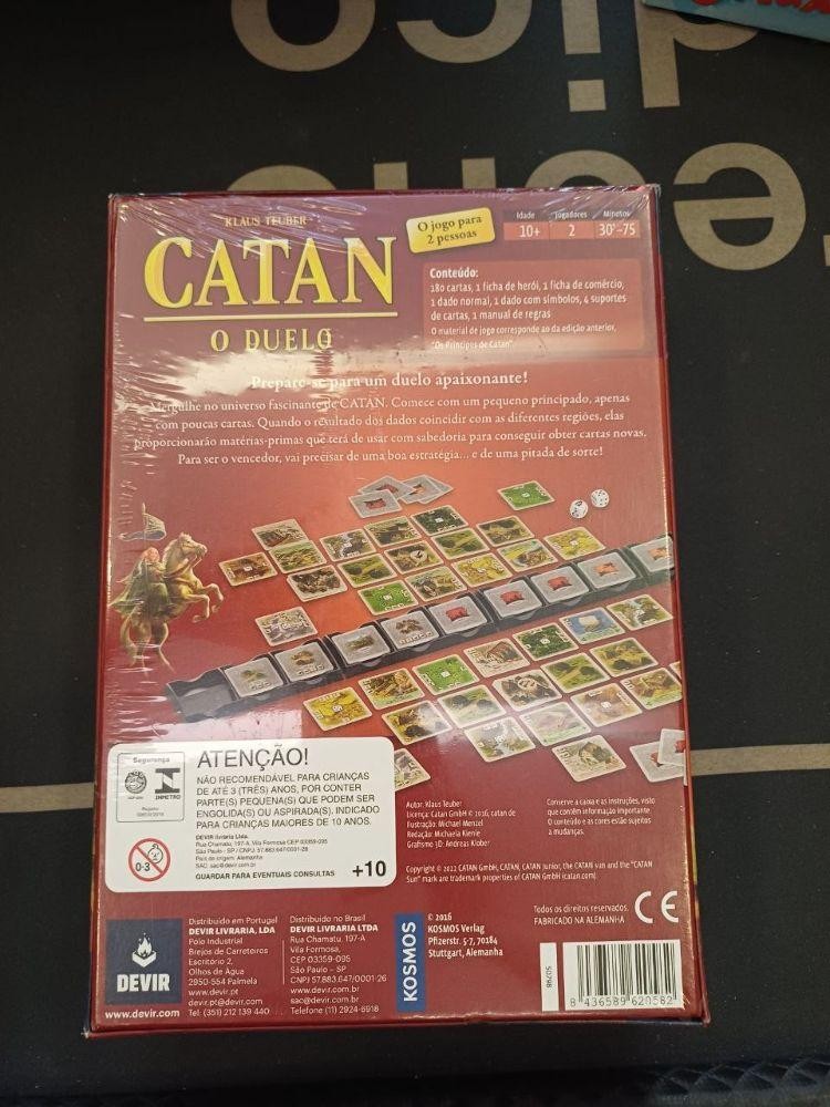 Catan o Duelo (Caixa Com dano)