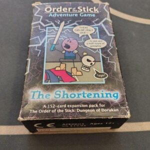 Order of the Stick Adventure Game: The Shortening