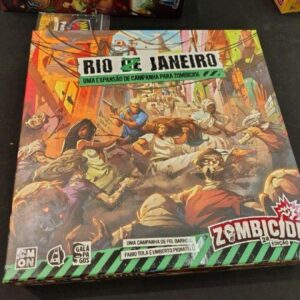 Zombicide (2ª Edição): Rio Z Janeiro (unpunched, cartas lacradas, marca de mofo na caixa)